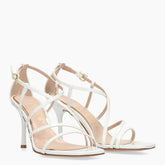 Albano Sandalo con Tacco Bianco